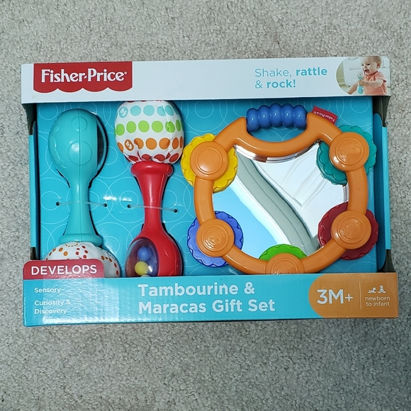 FisherPrice Toys Fisherprice Tambourine And Maracas Gift Set